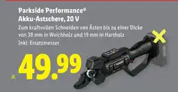Lidl Akku-Astschere, Angebot