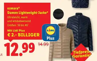 Damen Lightweight-Jacke