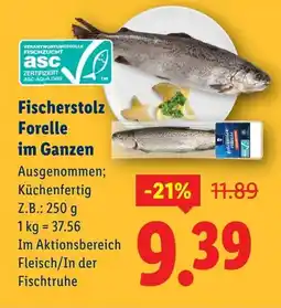 Lidl Forelle im Ganzen Angebot