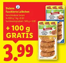 Lidl Faschierte Laibchen Angebot