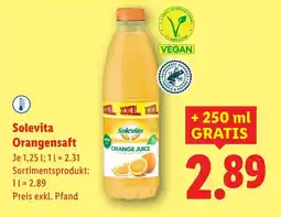 Lidl Orangensaft Angebot