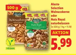 Lidl Walnusskerne oder Nuts Royal naturbelassen Angebot