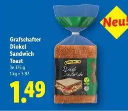 Lidl Dinkel Sandwich Toast Angebot