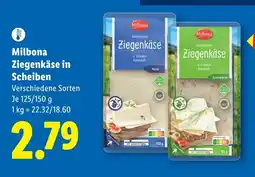 Lidl Ziegenkäse in Scheiben Angebot