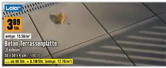 Beton Terrassenplatte