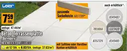 Hornbach Beton Terrassenplatte Angebot
