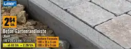 Hornbach Beton Gartenrandleiste Kant Angebot