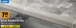 Hornbach Beton Hochbordstein Angebot