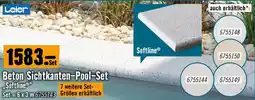 Hornbach Beton Sichtkanten Pool Set Softline Angebot