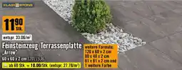 Hornbach Feinsteinzeug Terrassenplatte Arrow Angebot