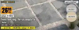 Hornbach Feinsteinzeug Terrassenplatté Valley Angebot