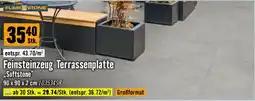 Hornbach Feinsteinzeug Terrassenplatte Softstone Angebot