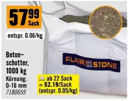 Hornbach Beton- schotter Angebot