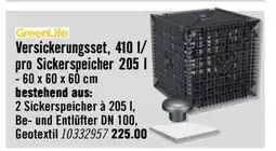 Hornbach Versickerungsset pro Sickerspeicher Angebot
