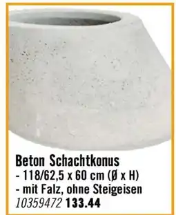 Hornbach Beton Schachtkonus Angebot
