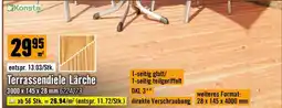 Hornbach Terrassendiele Lärche Angebot