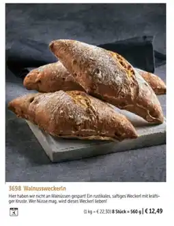 Bofrost Walnussweckerln Angebot