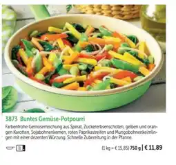Bofrost Buntes Gemüse-Potpourri Angebot