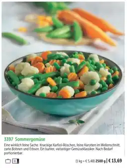 Bofrost Sommergemüse Angebot