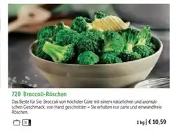 Bofrost Broccoli-Röschen Angebot