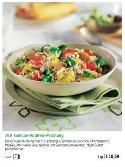 Bofrost Gemüse-Wildreis-Mischung Angebot