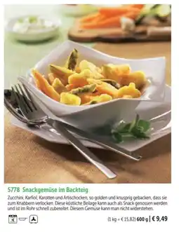 Bofrost Snackgemüse im Backteig Angebot