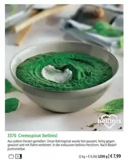 Bofrost Cremespinat (bellinis) Angebot