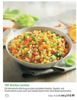 Bofrost Bouillon-Gemüse Angebot