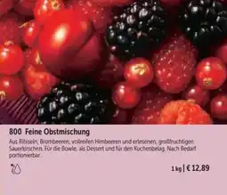 Bofrost Feine Obstmischung Angebot