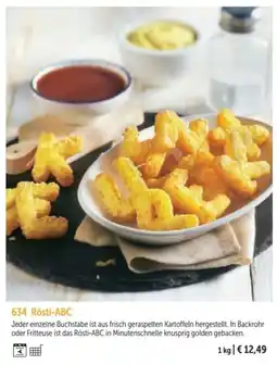 Bofrost Rösti-ABC Angebot