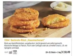 Bofrost Backrohr-Rösti „Hausmacherart" Angebot