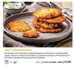 Bofrost Süßkartoffel-Rösti Angebot