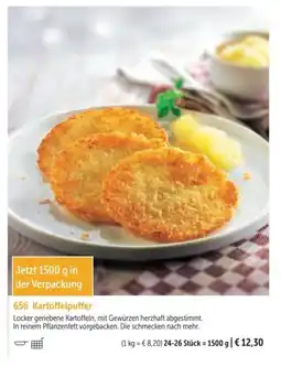 Bofrost Kartoffelpuffer Angebot
