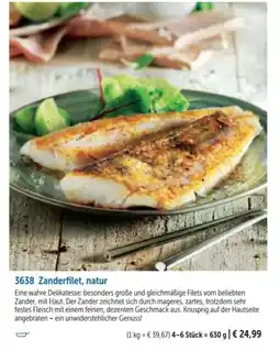 Bofrost Zanderfilet, natur Angebot