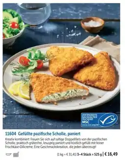 Bofrost Gefüllte pazifische Scholle, paniert Angebot