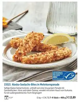 Bofrost Alaska-Seelachs-Bites in Mehrkornpanade Angebot