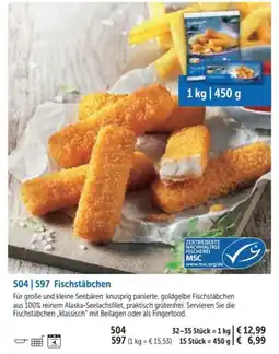 Bofrost Fischstäbchen Angebot