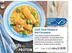 Bofrost Fisch-Filetinis in Asia-Currysauce Angebot