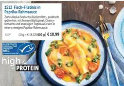 Bofrost Fisch-Filetinis in Paprika-Rahmsauce Angebot