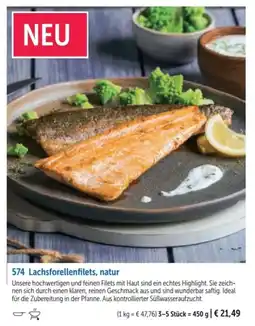 Bofrost Lachsforellenfilets, natur Angebot