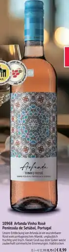 Bofrost 10968 Arfanda Vinho Rosé Península de Setúbal, Portugal Angebot