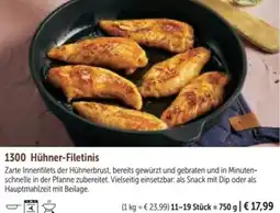 Bofrost 1300 Hühner-Filetinis Angebot
