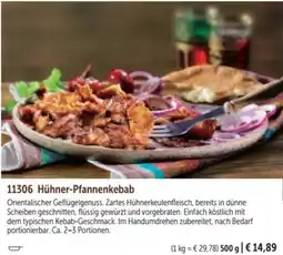 Bofrost Hühner-Pfannenkebab Angebot