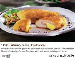 Bofrost Hühner-Schnitzel „Cordon bleu” Angebot