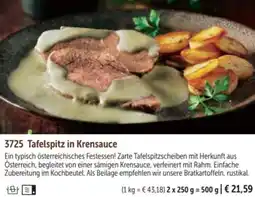 Bofrost Tafelspitz in Krensauce Angebot