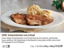 Bofrost Schweinsbraten vom Schopf Angebot