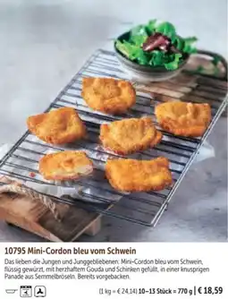 Bofrost Mini-Cordon bleu vom Schwein Angebot