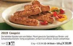 Bofrost Cevapcici Angebot