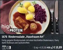 Bofrost Rinderroulade „Hausfrauen Art" Angebot