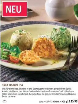 Bofrost Knödel Trio Angebot